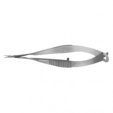 Vannas Capsulotomy Scissor Straight - Sharp Tips Stainless Steel, 8 cm - 3 1/4 Blade Size 5 mm